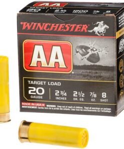 Winchester AA 20 Gauge 8 Shotshells