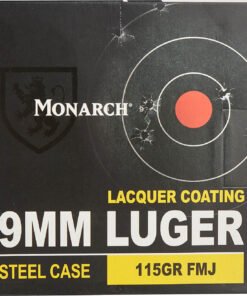 Monarch 9mm Luger 115 Grains Pistol Ammunition