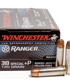 Winchester Bonded PDX1 38 Special +P 130-Grain Handgun Ammunition