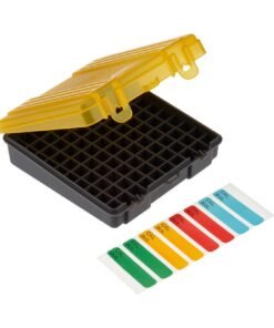 Plano 100 Count Handgun Ammo Case for 9 mm and .380 Auto Bullets