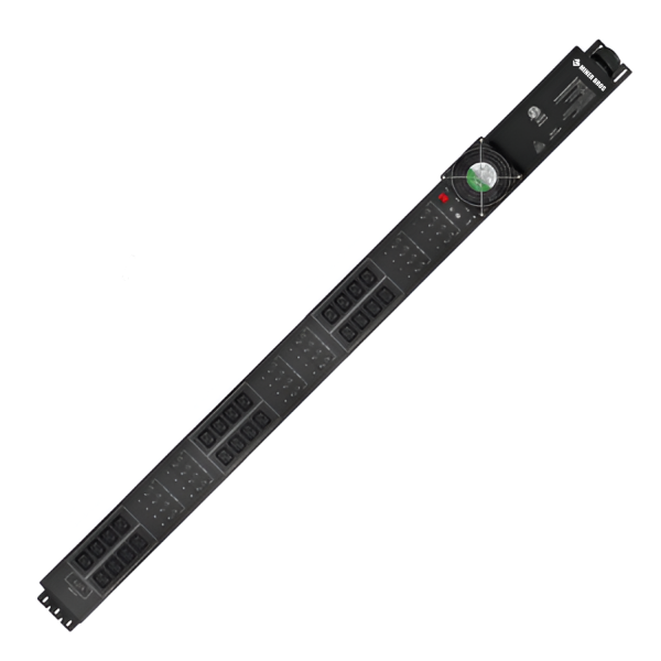 CMB24P 160A 3-Phase Crypto Mining PDU 380-415V, 24 C19 Outlets